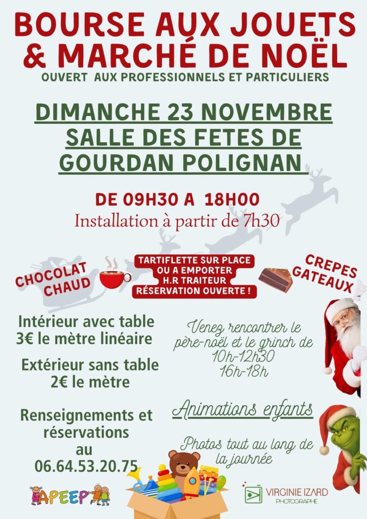 Affiche marché Noël